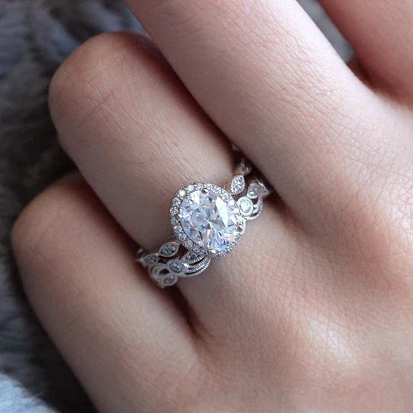 Adelina Corsaglia Ring | White Gold