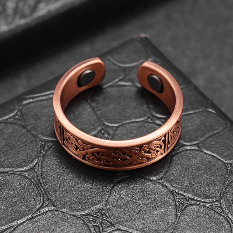 Saoirse Crest Copper Ring