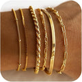 Isabella Vernetta bracelet set | Gold