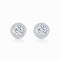 Belle dame earrings | White Gold