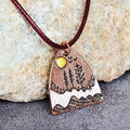 Etta Horizon Copper Necklace