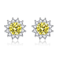 Sunlit Muse Earrings Yellow | White Gold