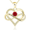 Always and Forever Birthstone Necklace