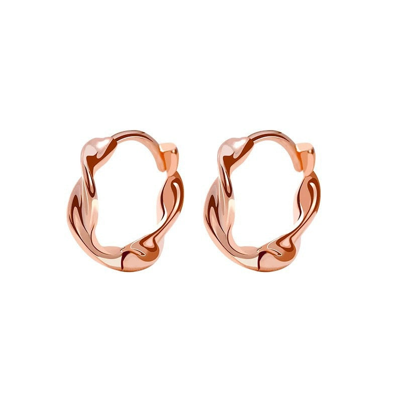 Lark Evienne Copper Hoop Earrings