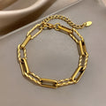 Chunky Link Lorielle Bracelet | Gold
