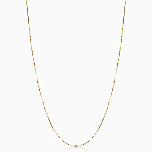 Bodega Box Necklace - Gold