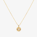 Sunray Love Necklace | Gold
