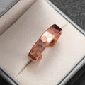 Textured Band Copper Ring