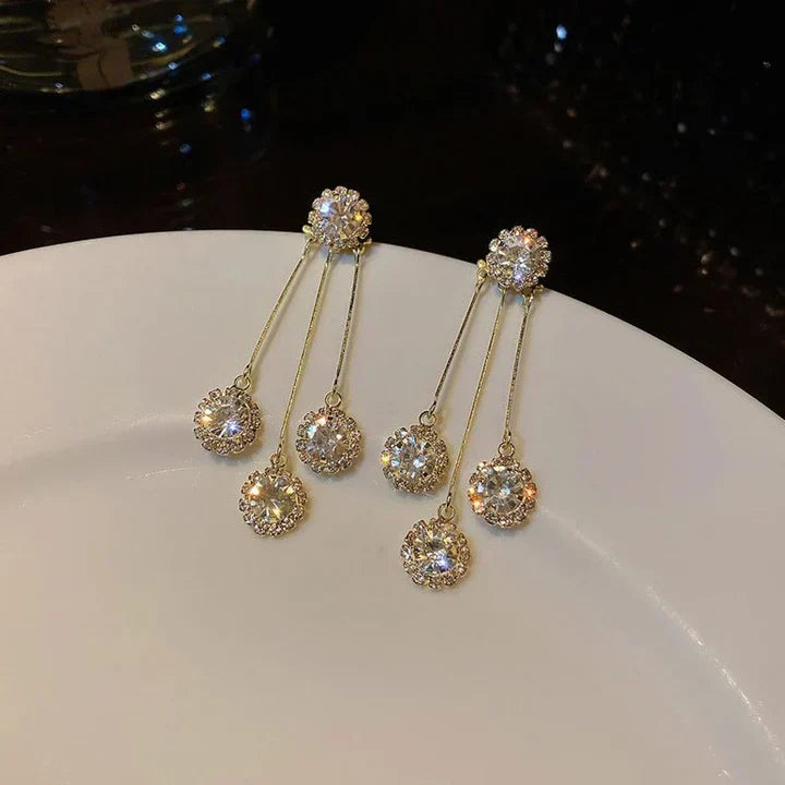 Tertia Honoria Earrings | Gold