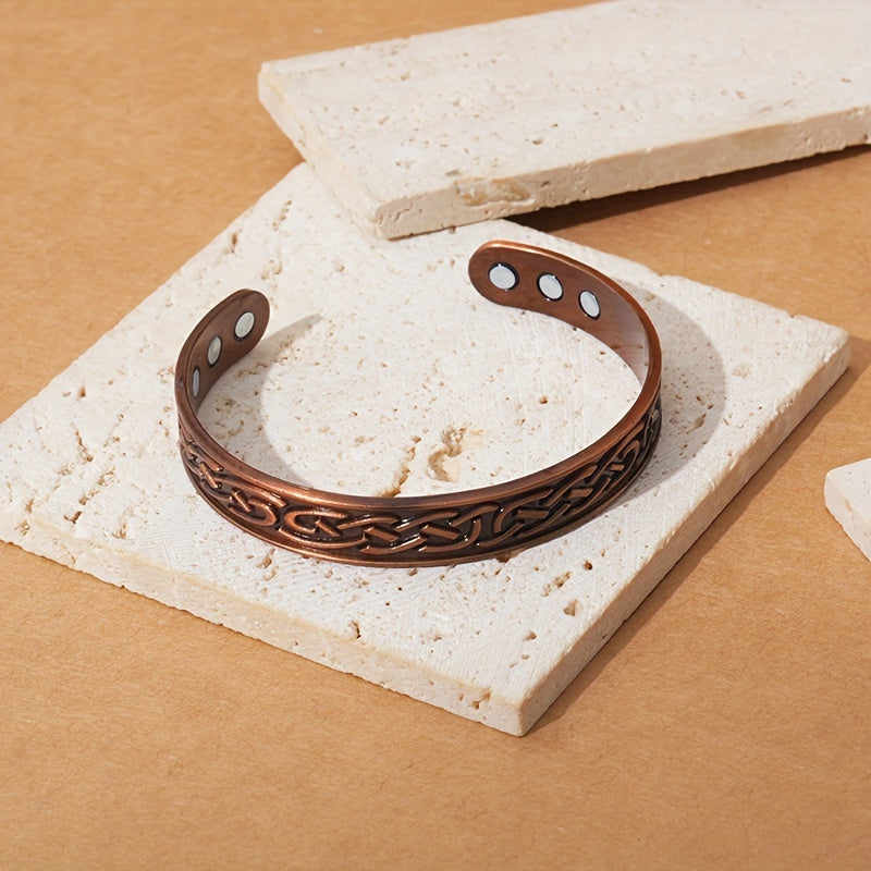 Seraphina Twist Copper Bracelet
