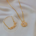 Amora Quadrifolia Necklace | Gold