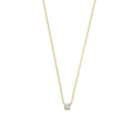 Cléa Moissanite Stone Necklace | Gold