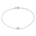 Cléa Stone Bracelet | White Gold