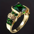Exquisite Emerald Ring - Gold