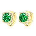 Nadine Emerald Earrings | Gold