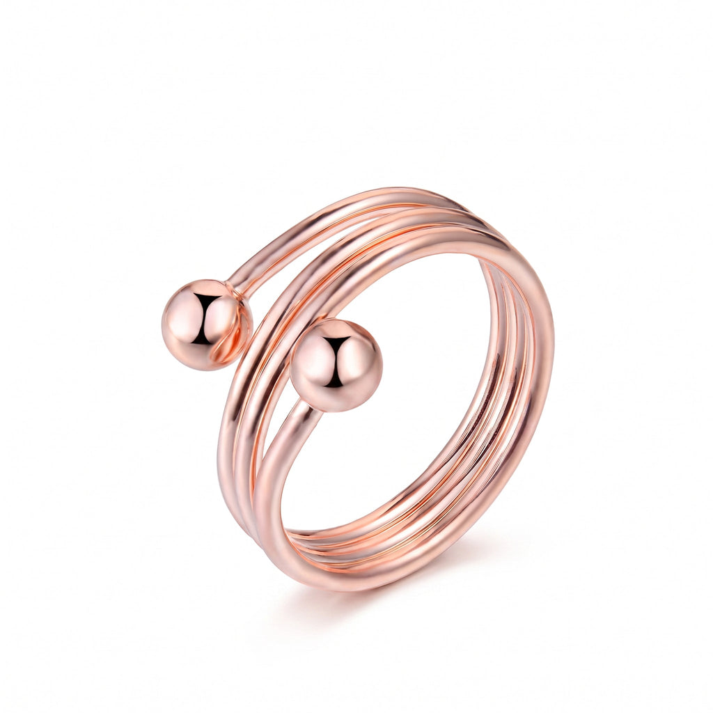 Ripple Copper Ring
